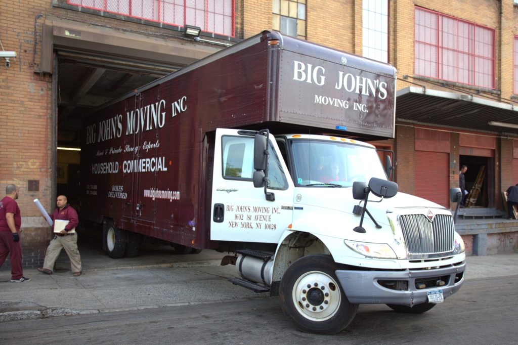 truck-leaving-warehouse